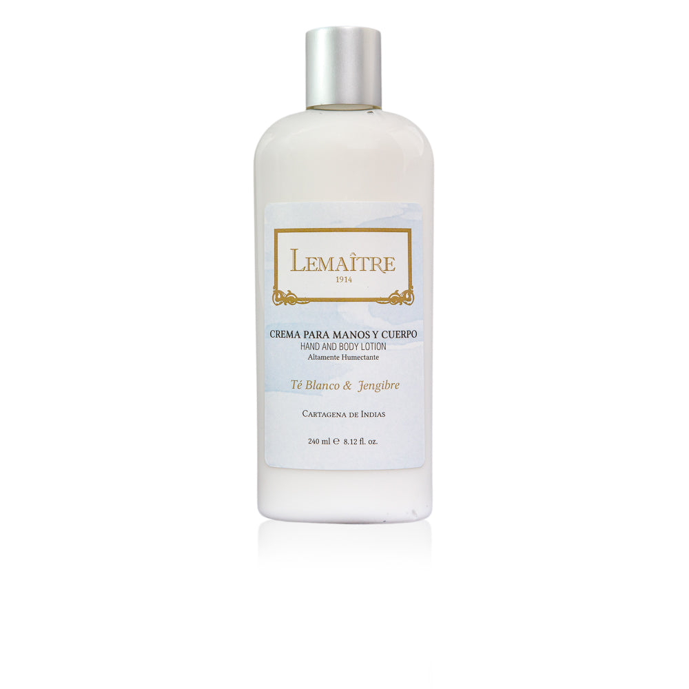 Crema Humectante Té Blanco & Jengibre - Lemaître Perfumería & Jabones S.A.S.