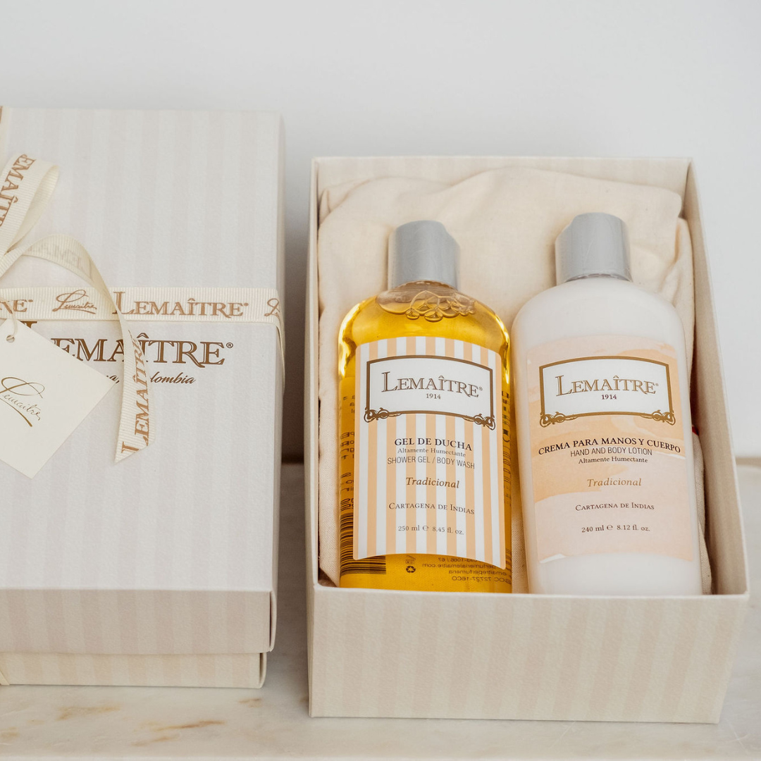 Kit de Regalo Gel de Ducha y Crema Humectante 240ml - Lemaître Perfumería & Jabones S.A.S.