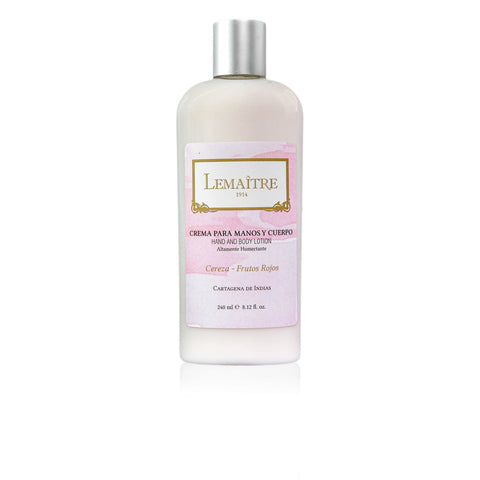 Crema Humectante Cereza - Frutos Rojos - Lemaître Perfumería & Jabones S.A.S.