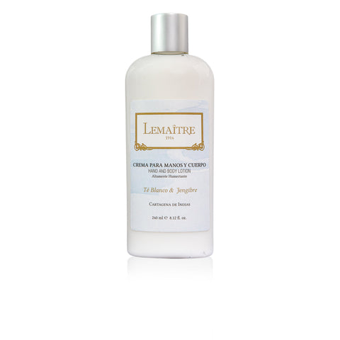 Crema Humectante Té Blanco & Jengibre - Lemaître Perfumería & Jabones S.A.S.