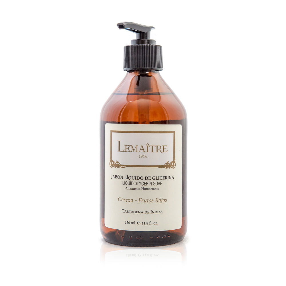 Jabón Líquido de Glicerina Cereza - Frutos Rojos - Lemaître Perfumería & Jabones S.A.S.