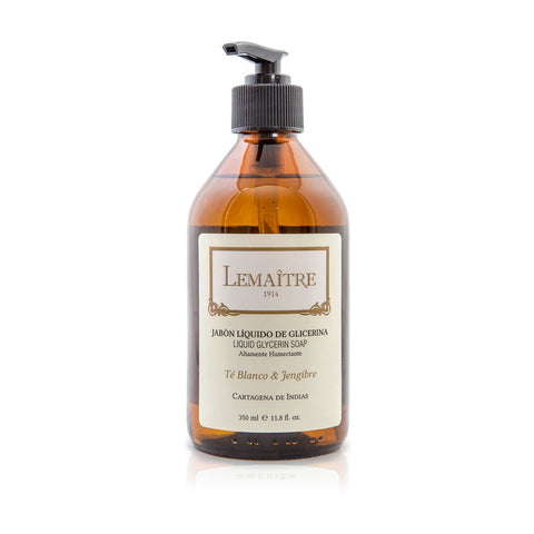 Jabón Líquido de Glicerina Té Blanco & Jengibre - Lemaître Perfumería & Jabones S.A.S.
