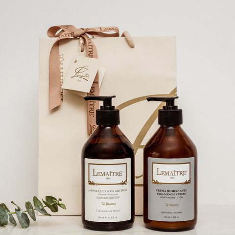 Kit de Regalo Jabón Líquido y Crema Humectante Lemaître - Lemaître Perfumería & Jabones S.A.S.