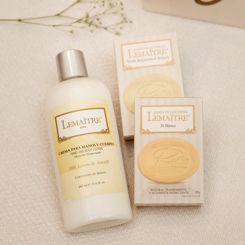 Kit de Regalo 2 Jabones de Glicerina + Crema Humectante 240ml
