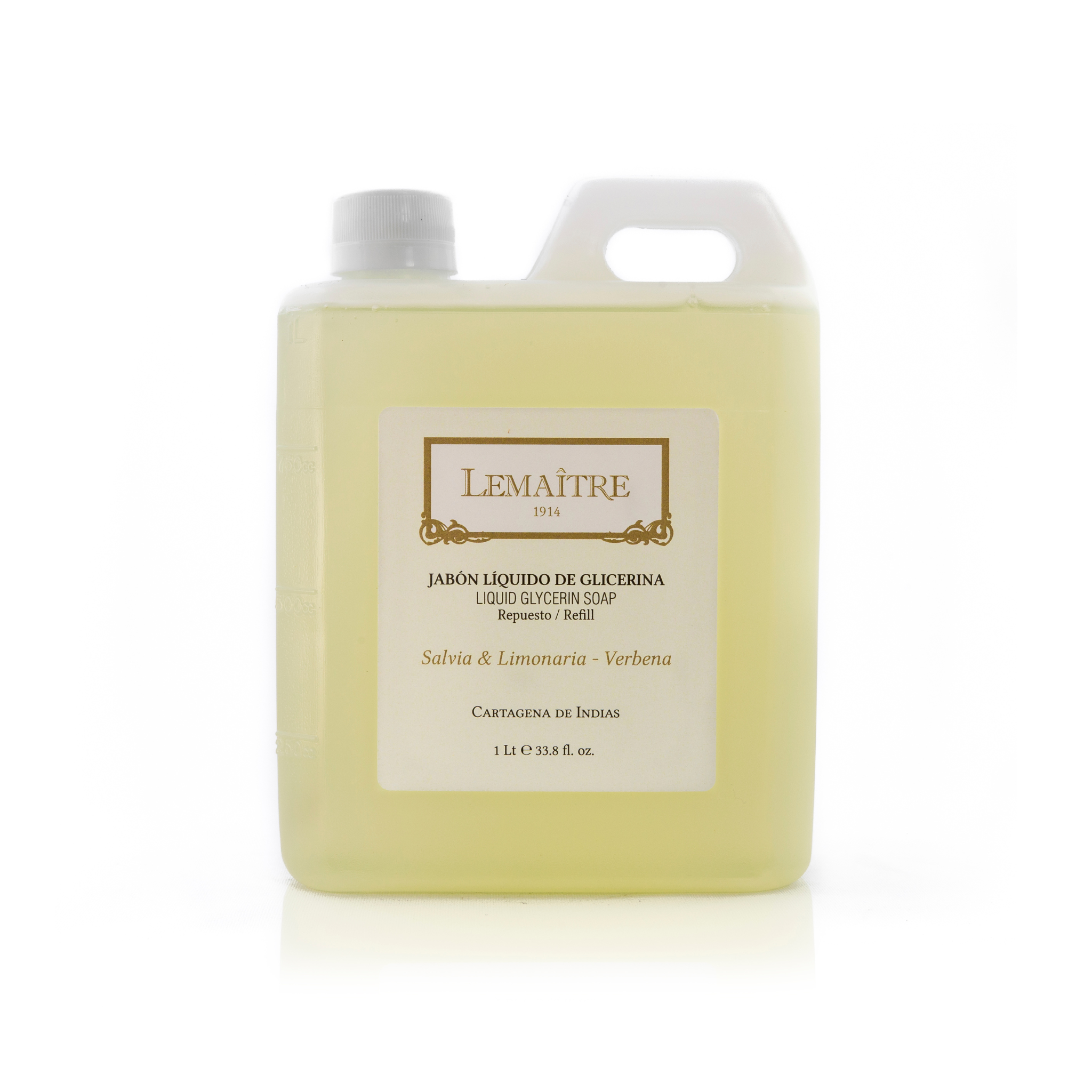 Repuesto de Jabón Líquido 1lt Salvia Limonaria & Verbena
